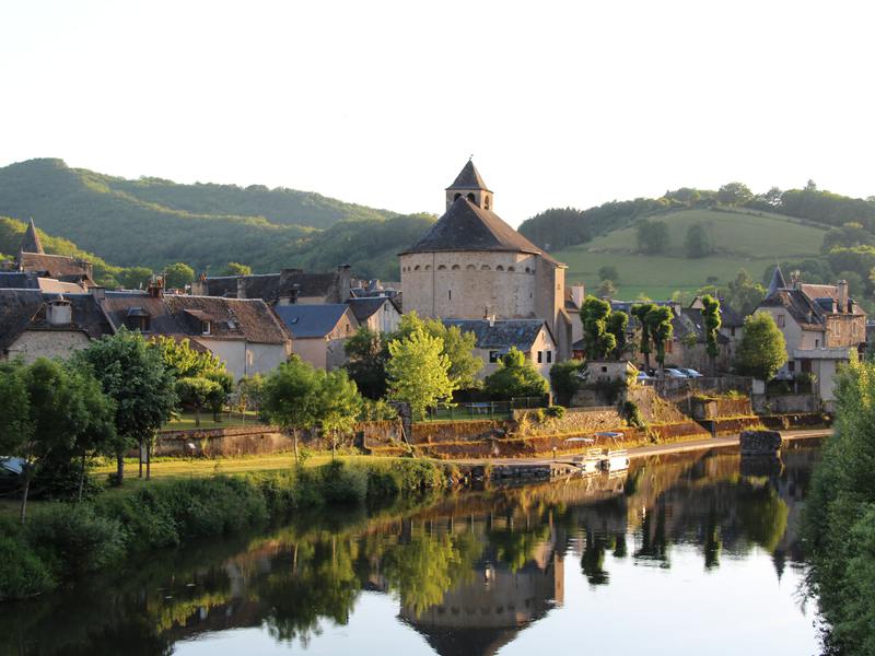 Sainte Eulalie d'Olt classé dans les "Plus Beaux Villages de France